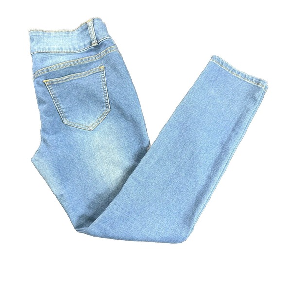 Denim - Boom Boom Jeans Y2K High-Rise Button Fly Skinny Jeans Size 11 Vintage Streetwear